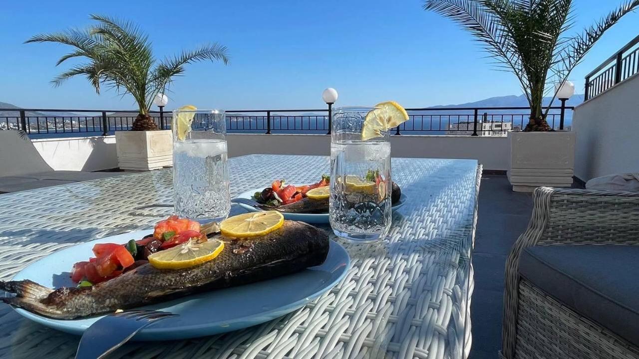 Appartement Teuta- Luxury Penthouse 200M2 à Saranda Extérieur photo